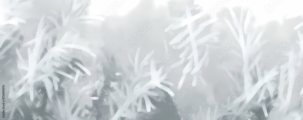 Obraz premium Elegant Pale Silver Wallpaper and Background with a Frosty Neutral Vibe