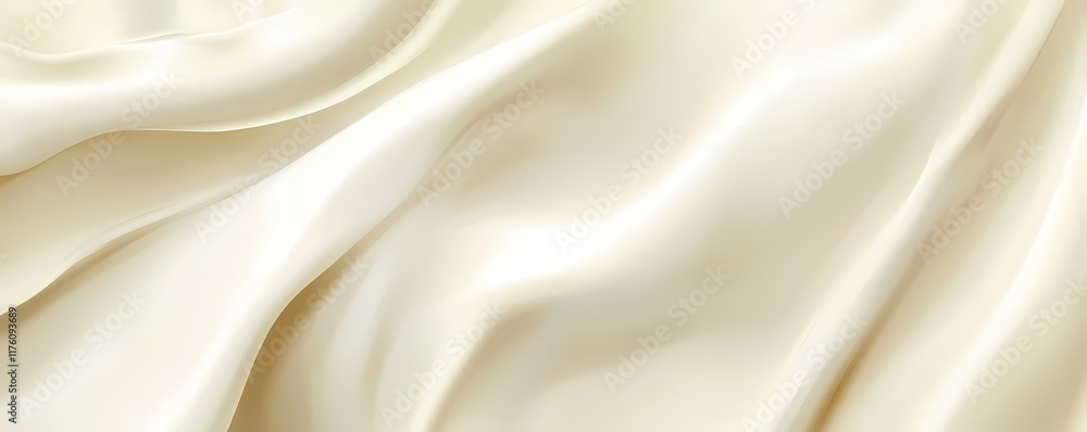 Naklejka premium Warm Cream Wallpaper with Soft Light Background