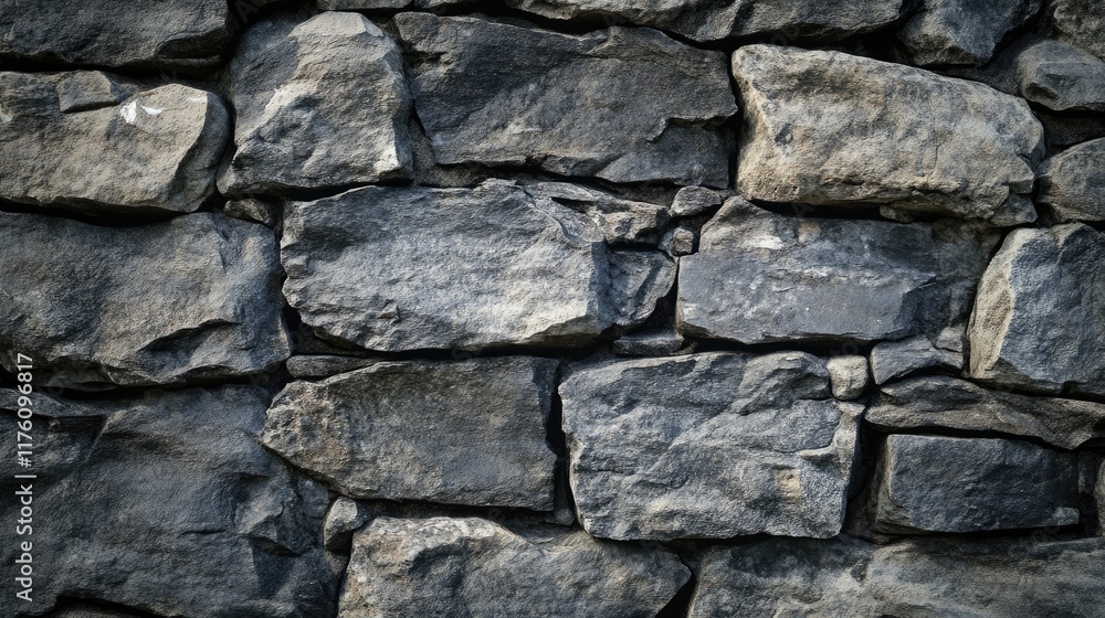 A dark slate stone wall texture ideal for contemporary architecture, with natural grooves and lines adding a modern touch. A dark slate stone wall texture ideal for contemporary architecture, with natural grooves and lines adding a modern touch.