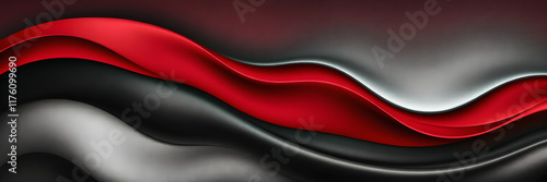 Abstract waves with matte textures creating an elegant product-friendly design