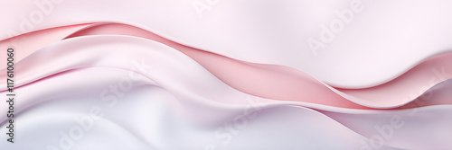 Abstract waves with matte textures creating an elegant product-friendly design