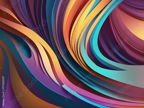 abstract  multi color background 