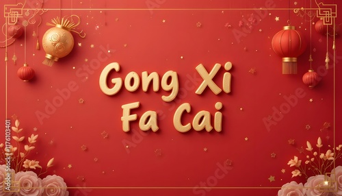 Happy Chinese New Year! Gong Xi Fa Cai! Celebrate the Year of the Rabbit with joy and prosperity! photo