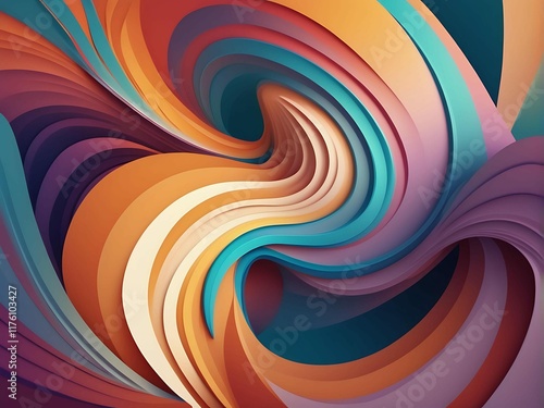 abstract  multi color background 