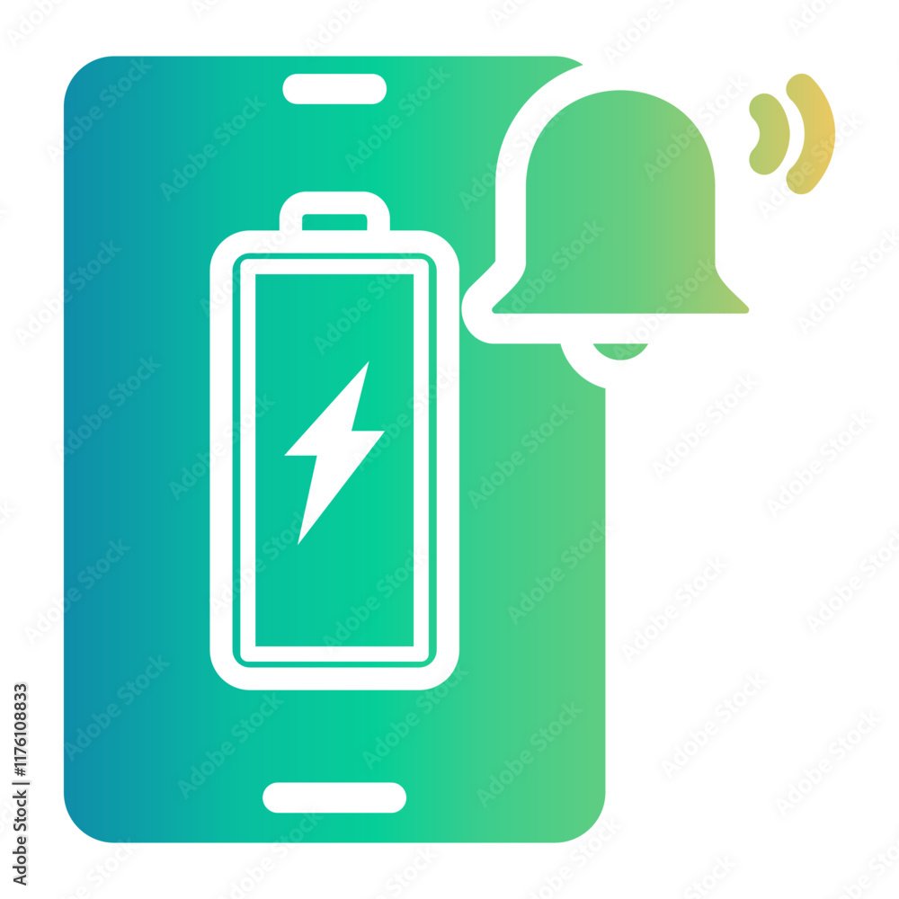 battery Gradient icon battery Gradient icon