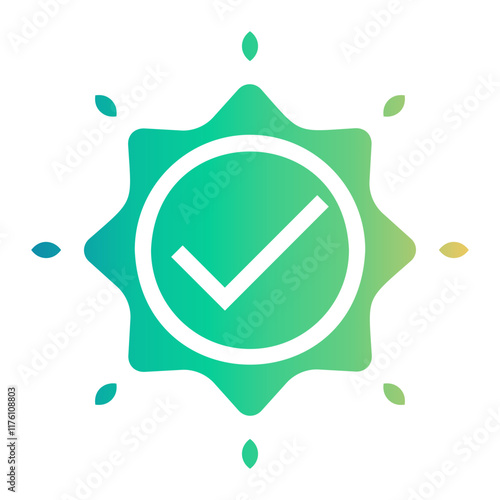 approval Gradient icon