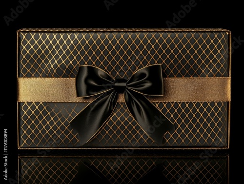 present box isolated on background. - ai