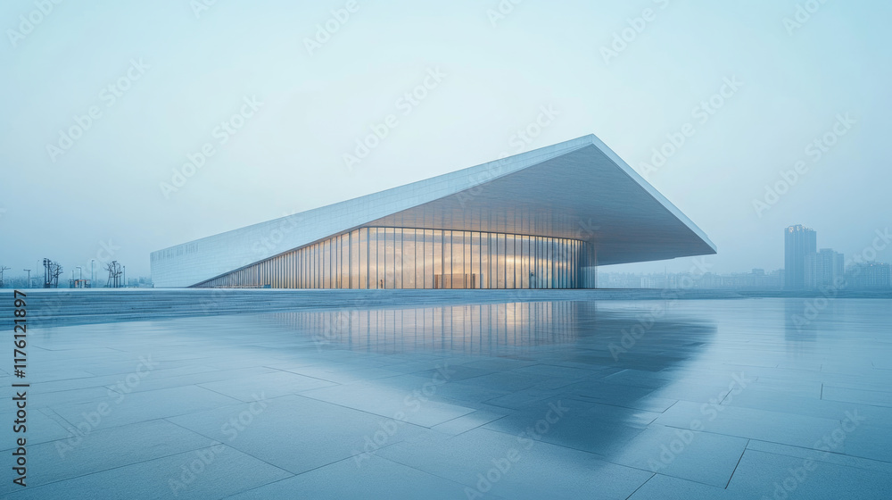 Obraz premium Modern Urban Architecture Square