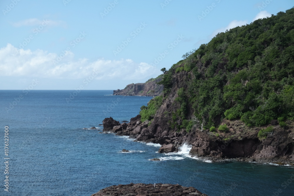 Fototapeta premium Terre de Bas, Les Saintes, Guadeloupe