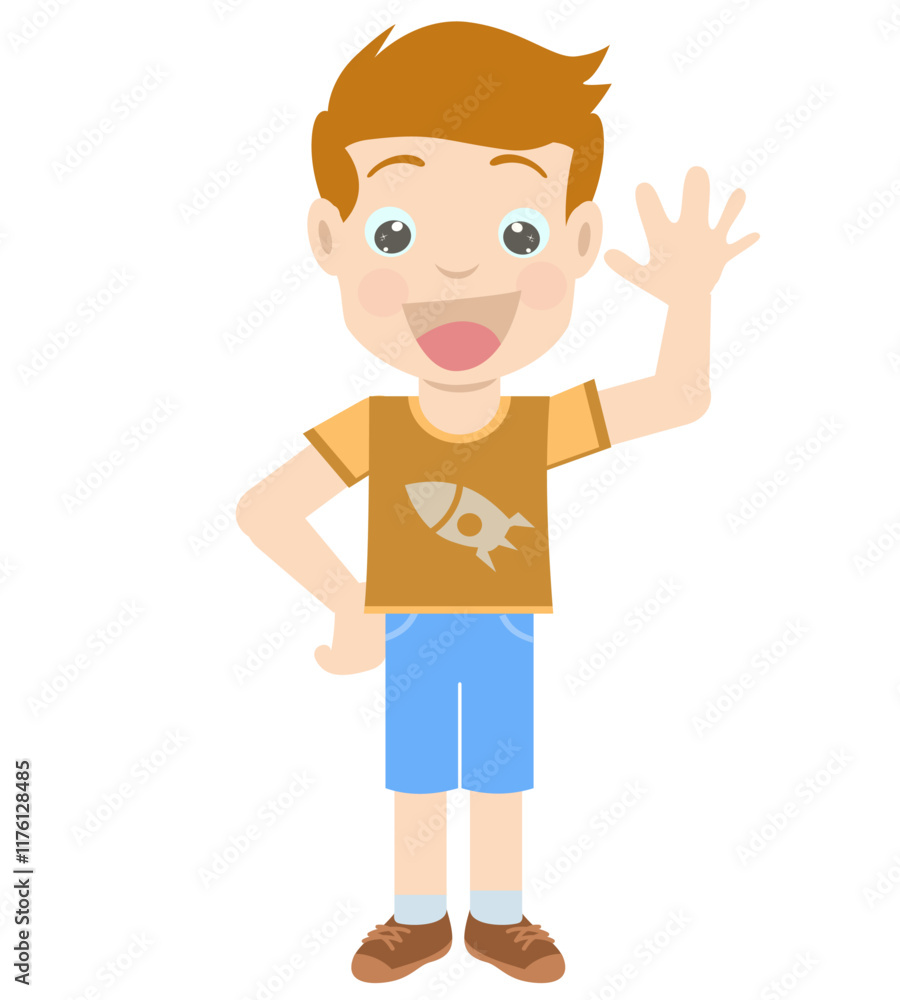 little boy vector cartoon character illustration, little boy vector cartoon character illustration,