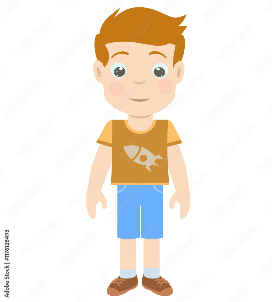 little boy vector cartoon character illustration, little boy vector cartoon character illustration,