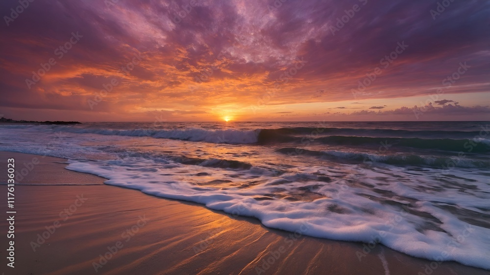 background image of the sky at sunset on the beach background image of the sky at sunset on the beach