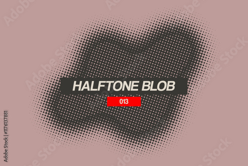 Halftone Blob - MPS - 013 photo