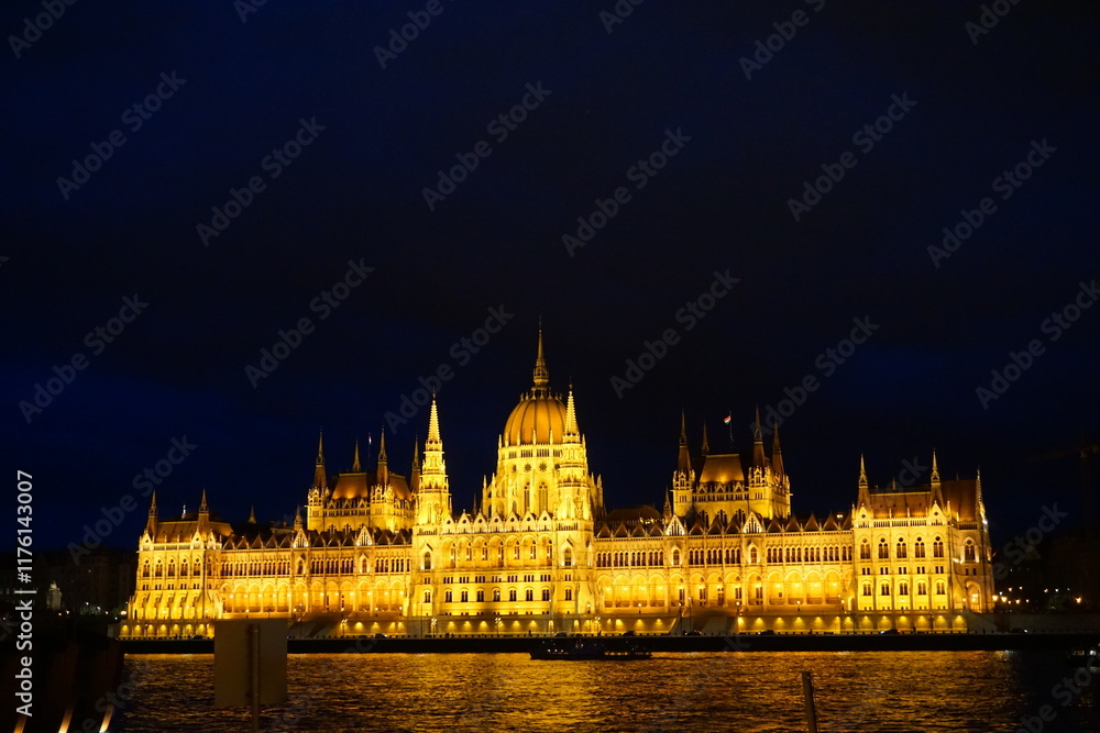 Fototapeta premium hungarian parliament building
