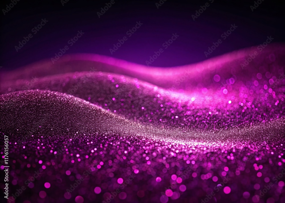 Abstract Purple Wave Banner Header: Glowing Grainy Gradient Texture on Red Background Abstract Purple Wave Banner Header: Glowing Grainy Gradient Texture on Red Background