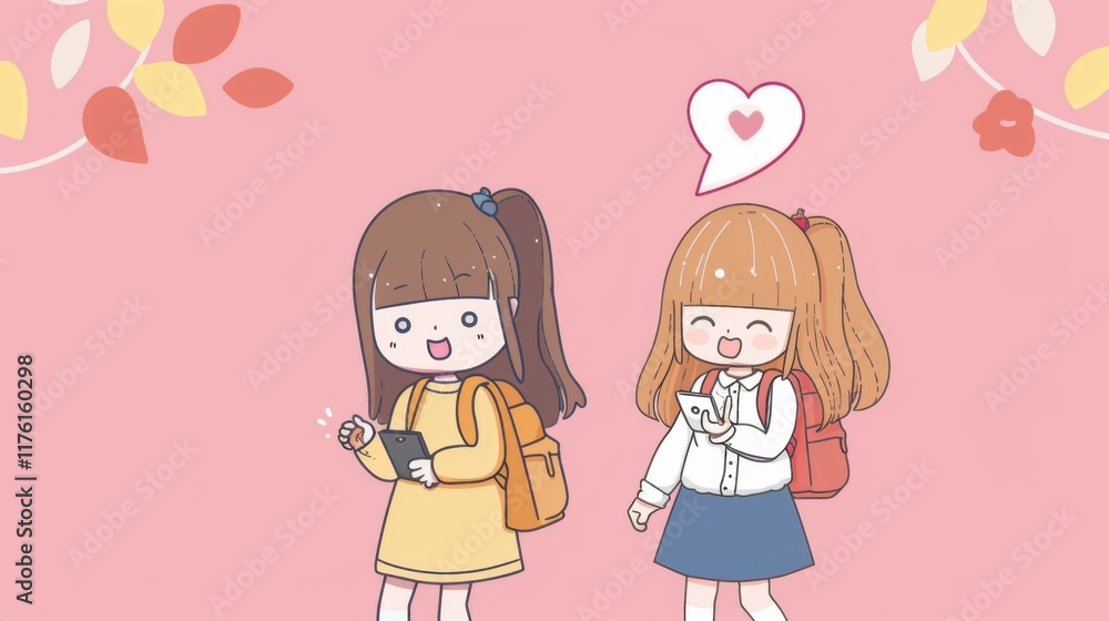 Smart Phone in the Hands of Young Women for Social Media Smart Phone in the Hands of Young Women for Social Media