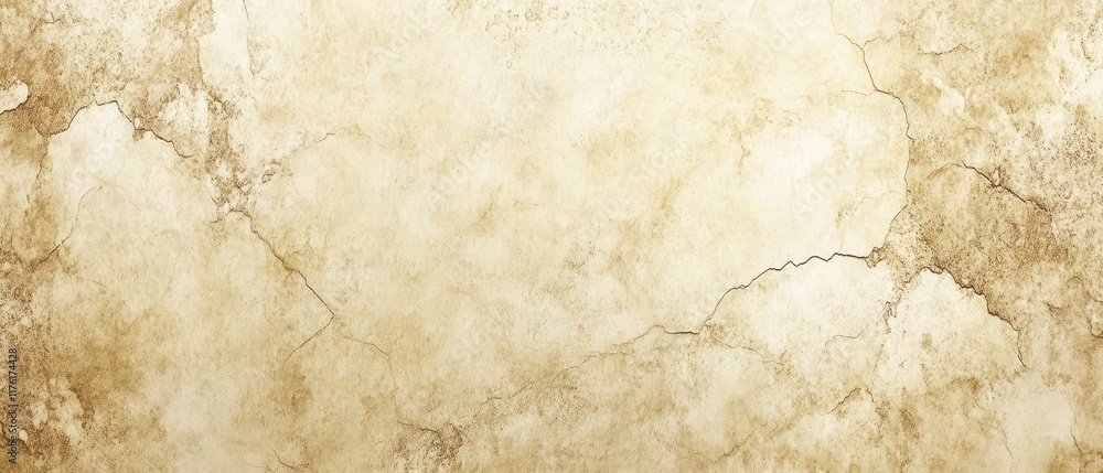 Fototapeta premium antique parchment texture aged parchment texture in sepia tones creating a vintage effect open space for text placement selective focus historical theme realistic composite library