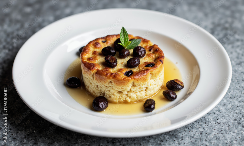 Bread and Butter Pudding with Raisins Bread and Butter Pudding with Raisins