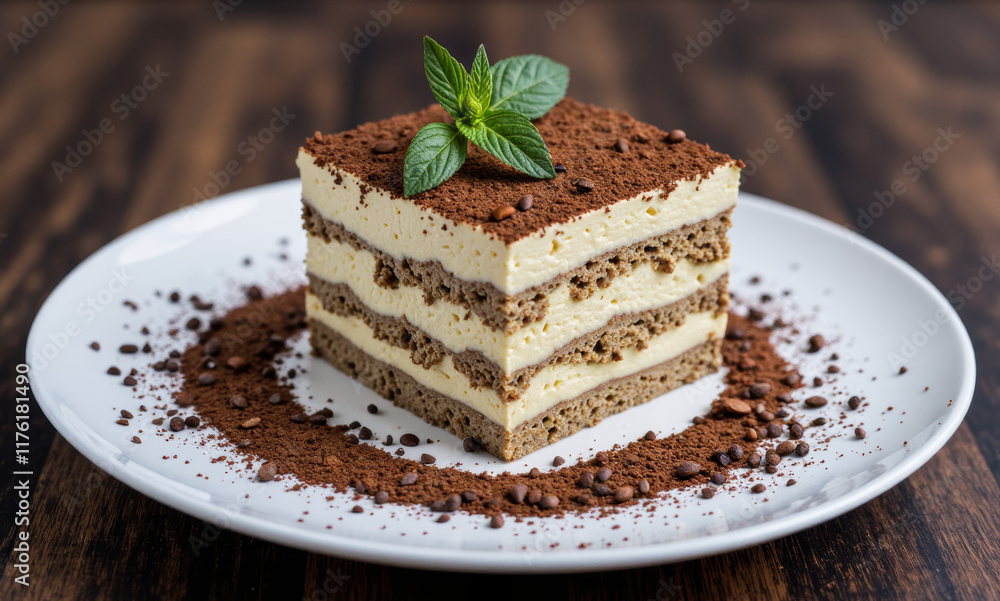 Tiramisu with Coffee and Cocoa Tiramisu with Coffee and Cocoa