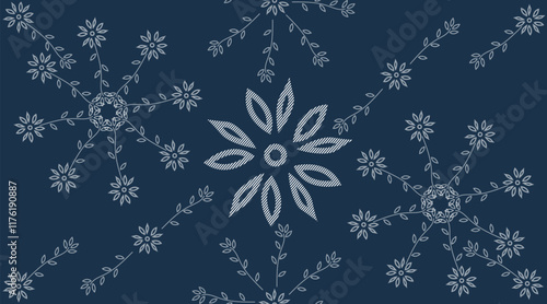 Vector imitation of fabric pattern, seamless fabric pattern