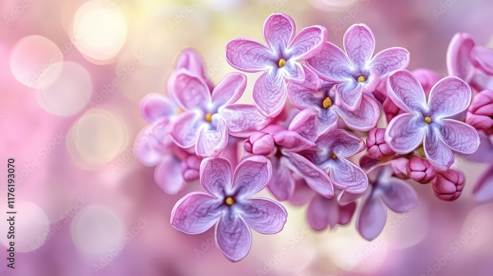 A bokehstyle background in soft pink to pastel purple tones, creating a romantic feel with an open area for text placement A bokehstyle background in soft pink to pastel purple tones, creating a romantic feel with an open area for text placement