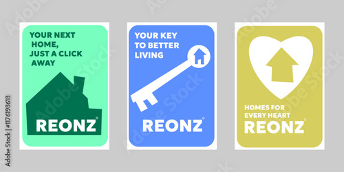 Event poster set with minimalist maximalist style, Promo  and sale flyer design for social media. Colorful poster collection for print. Trendy poster design for print and promotion