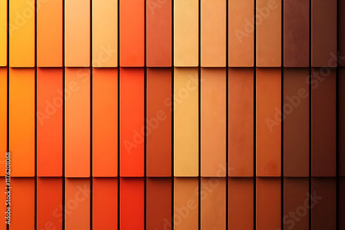 Wallpaper Mural Orange Brown 3D Abstract Background Illustration Torontodigital.ca