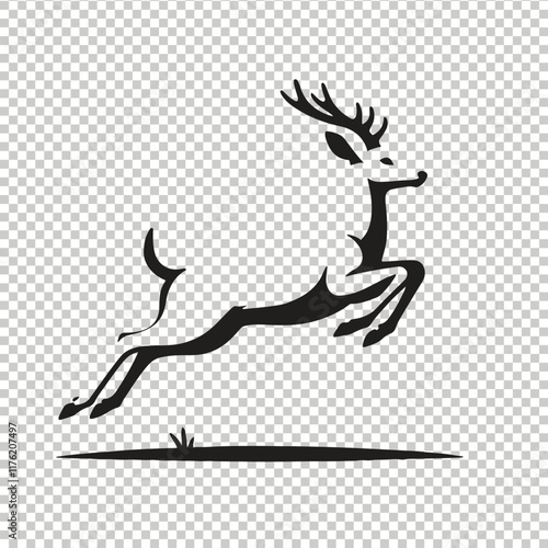 Whitetail deer vector