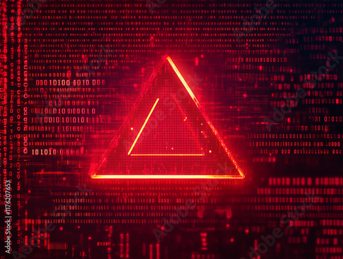 The role of a cyber alert as a warning symbol highlights vulnerabilities in data systems and networks while addressing digital hacking dangers in the online space