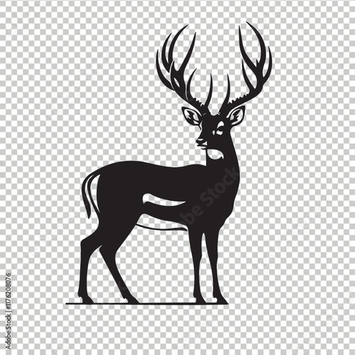 Whitetail deer vector