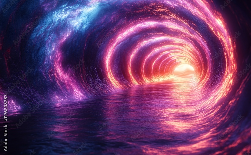 Obraz premium abstract background with spiral