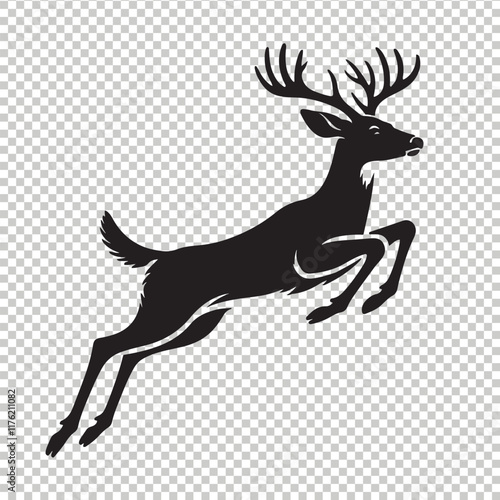 Whitetail deer vector