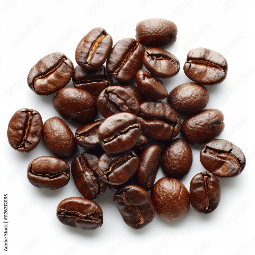 coffee bean on white background coffee bean on white background