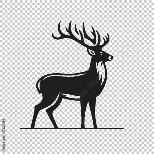 Whitetail deer vector