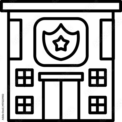 Police Station Icon
