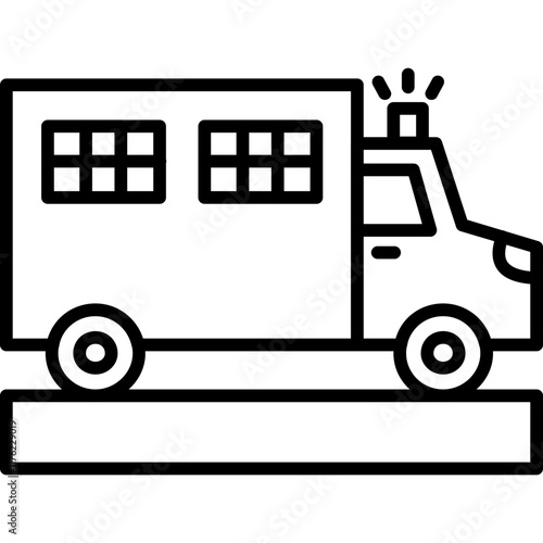 Prisoner Van Icon