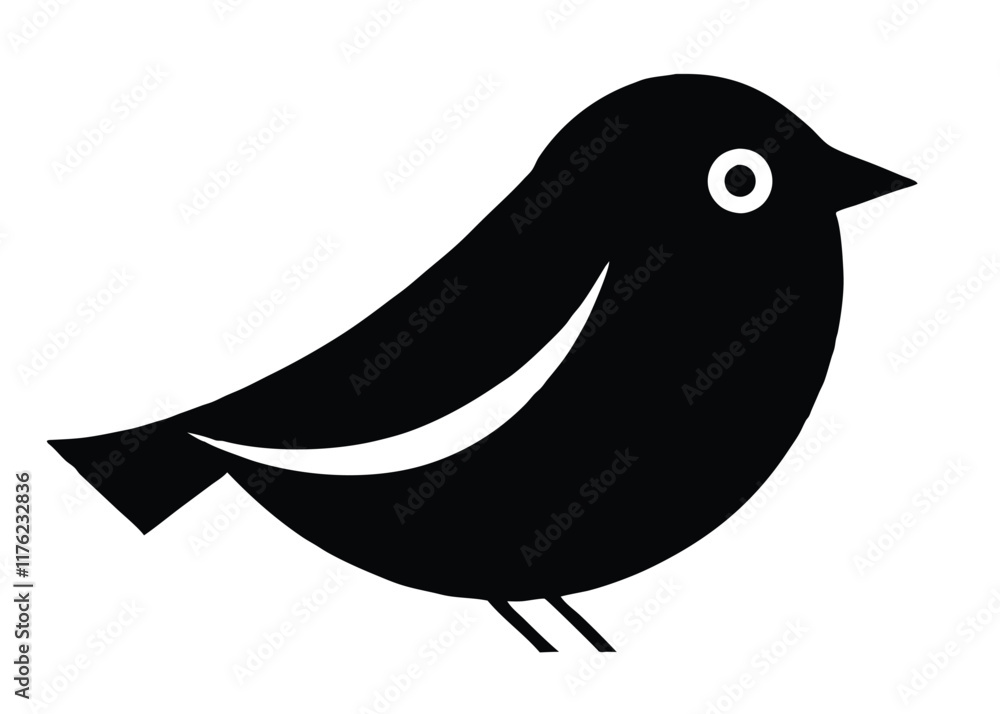 Bird vector art on white background
Bird vector art on white background
