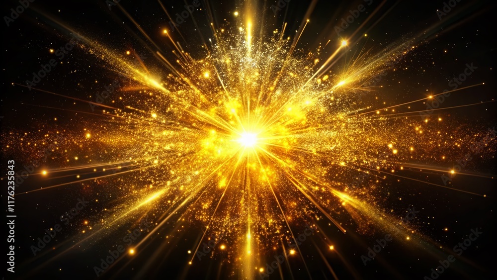Golden Particle Explosion: 4K VFX Shockwave Overlay - Motion Graphics Golden Particle Explosion: 4K VFX Shockwave Overlay - Motion Graphics