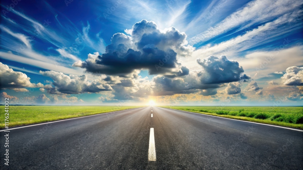 Asphalt Road with Sky, Clouds, and Horizon Panorama , asphalt pavement, asphalt, asphalt pavement, asphalt Asphalt Road with Sky, Clouds, and Horizon Panorama , asphalt pavement, asphalt, asphalt pavement, asphalt