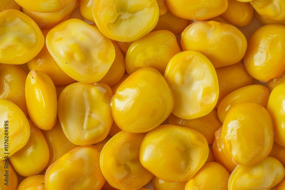 Big amount of yellow raw fava beans. Image illustrated food for advertisement Big amount of yellow raw fava beans. Image illustrated food for advertisement