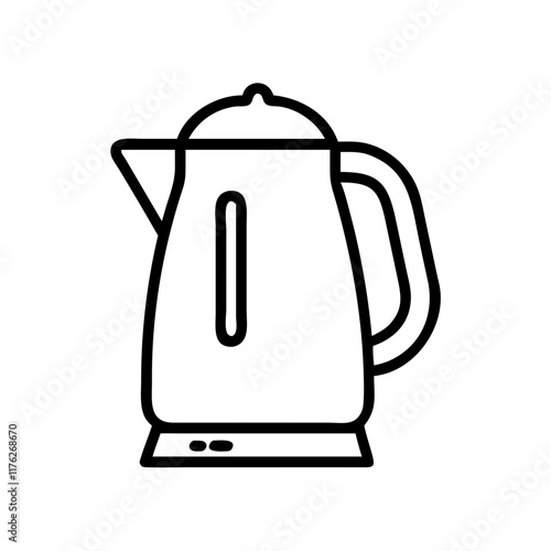 electric kettle icon design