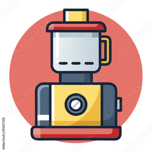 food processor icon design