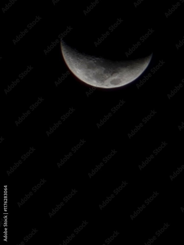 The first quarter of the moon The first quarter of the moon
