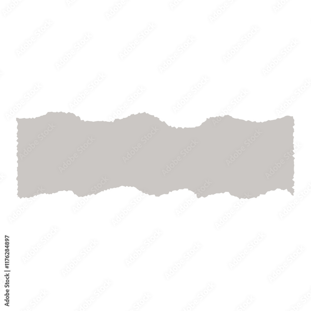 Ripped notepad sheets with delicate floral decorations, adhesive tape pieces and pushpins. Various torn ruled paper scraps. Realistic ripped paper strip. Vector illustration Ripped notepad sheets with delicate floral decorations, adhesive tape pieces and pushpins. Various torn ruled paper scraps. Realistic ripped paper strip. Vector illustration
