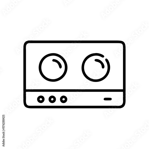 Free Download induction cooktop icon design - GFXLoad