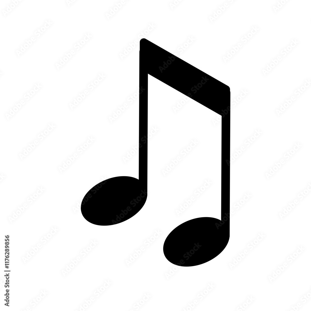 Treble clef on sheet music Treble clef on sheet music