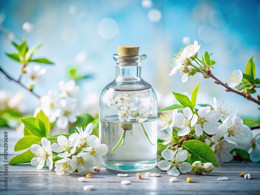 Aromatic Water & Blossoms - Beautiful Floral Still Life Aromatic Water & Blossoms - Beautiful Floral Still Life