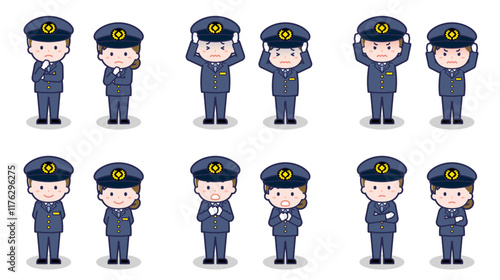 運転手の男女 05