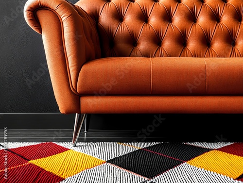 Bold argyle patterns with modern color twists, reinvented classic style photo