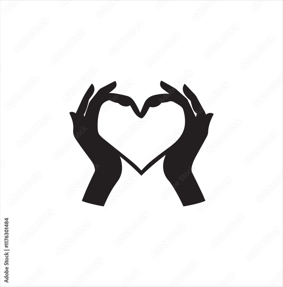 Obraz premium Valentine day illustration of a heart symbol